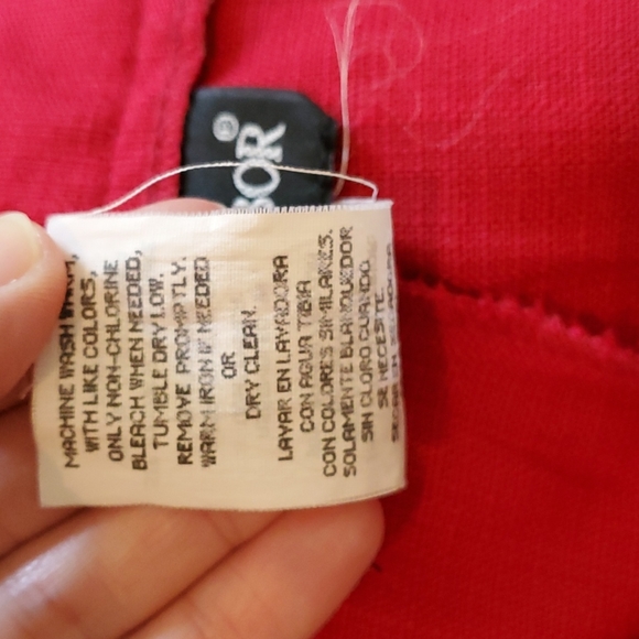 Vintage dark red culottes - Picture 7 of 7